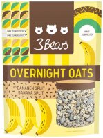 3Bears Overnight Oats - Bananen Split 400,0 g, 1 St.
