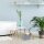 relaxdays Aufbewahrungsbox grau/braun 33,0 x 33,0 x 25,0 cm