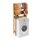 relaxdays Waschmaschinenschrank, 10024184_0 braun 1 Fachboden 66,0 x 26,0 x 164,5 cm