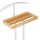 relaxdays Herrendiener weiß Holz 46,0 x 102,0 cm, 1 St.