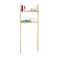 relaxdays Waschmaschinenregal braun 66,0 x 30,0 x 175,0...