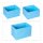 relaxdays Kinderregal Meer mehrfarbig 82,5 x 29,5 x 66,0 cm