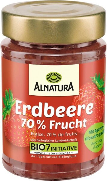 ALNATURA Bio Erdbeere Fruchtaufstrich, 200,0 g