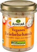 ALNATURA Bio Veganes Zwiebelschmalz Brotaufstrich, 150,0 g