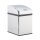 relaxdays Sensor Mülleimer 5,0 l silber