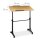 relaxdays PC-Tisch höhenverstellbar eiche hell 100,0 x 50,0 x 80,0 - 110,0 cm