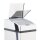 relaxdays Sensor Mülleimer 7,0 l silber