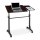 relaxdays PC-Tisch höhenverstellbar dunkelbraun 100,0 x 50,0 x 80,0 - 110,0 cm