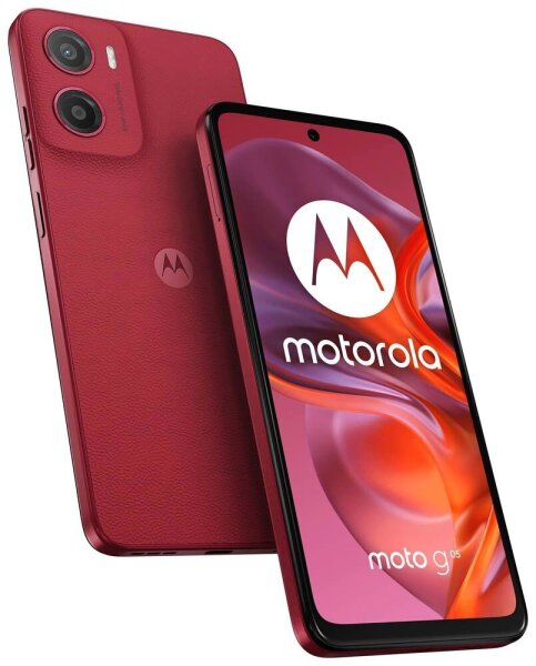 MOTOROLA moto g05 Dual-SIM-Smartphone plum red 64 GB
