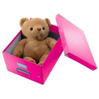 LEITZ Click & Store Aufbewahrungsbox 30,0 l pink 32,0 x 36,0 x 31,0 cm, 1 St.