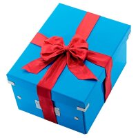 LEITZ Click & Store Aufbewahrungsbox 30,0 l blau 32,0 x 36,0 x 31,0 cm, 1 St.