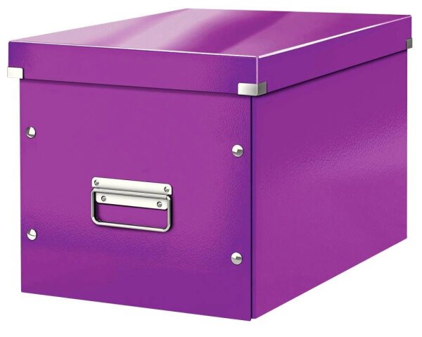 LEITZ Click & Store Aufbewahrungsbox 30,0 l violett 32,0 x 36,0 x 31,0 cm, 1 St.