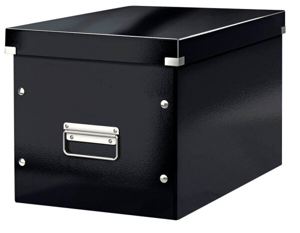LEITZ Click & Store Aufbewahrungsbox 30,0 l schwarz 32,0 x 36,0 x 31,0 cm, 1 St.