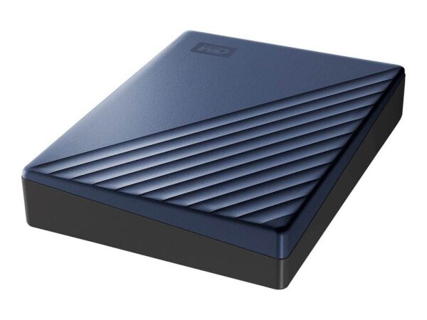 Western Digital My Passport Ultra 5 TB externe HDD-Festplatte blau