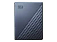 Western Digital My Passport Ultra 5 TB externe HDD-Festplatte blau