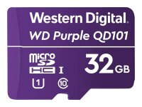 Western Digital Speicherkarte Purple SC QD101 microSDHC,...