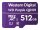 Western Digital Speicherkarte Purple SC QD101 microSDXC 512 GB