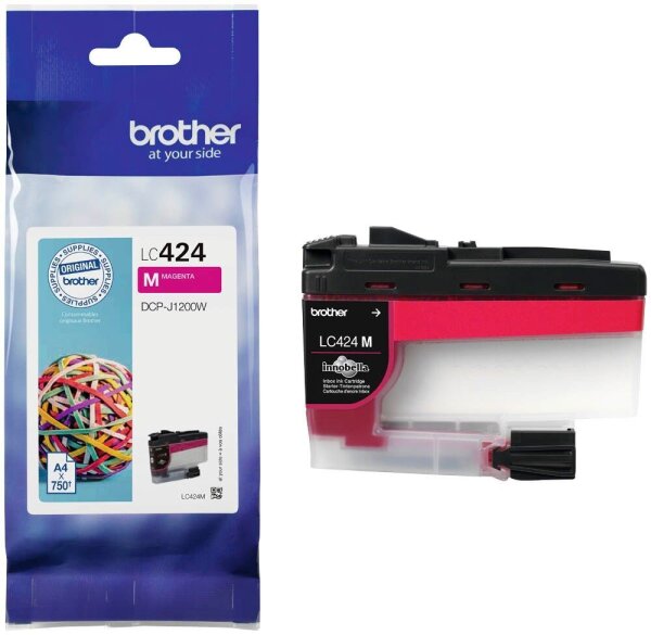 brother LC-424M magenta Druckerpatrone