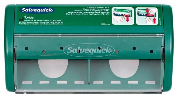 Salvequick® Pflasterspender 1009075 grün Kunststoff, 1 St.