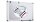 MAUL Whiteboard 2000 MAULpro Komplett-Set 90,0 x 60,0 cm weiß kunststoffbeschichteter Stahl