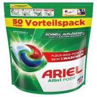 ARIEL UNIVERSAL+ Allin1 PODS Waschmittel Caps, 50 St.