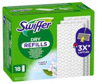 Swiffer DRY REFILLS Bodentücher, 18 St.