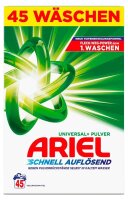 ARIEL UNIVERSAL+PULVER Waschmittel Pulver, 2,475 kg