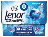 Lenor UNIVERSAL PODS®Aprilfrisch Waschmittel Caps, 15...