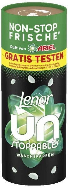 Lenor UNSTOPPABLES Duft von ARIEL Wäscheparfüm Perls, 155,0 g