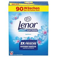 Lenor Aprilfrisch Waschmittel Pulver, 4,95 kg