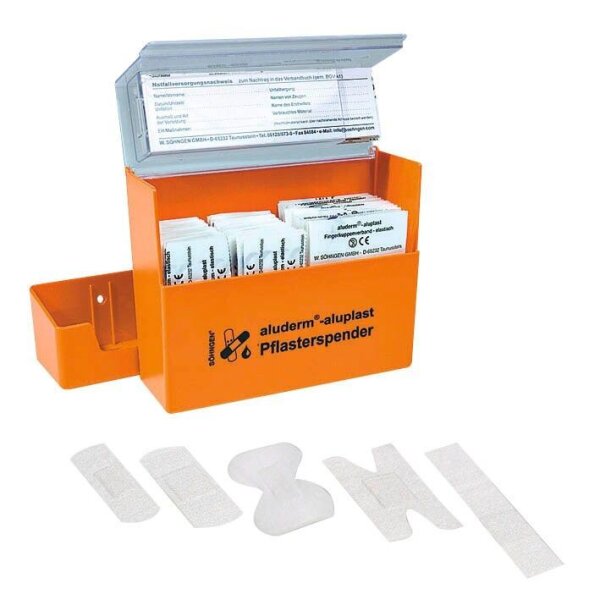 aluderm Pflasterspender aluderm®-aluplast orange