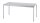 HAMMERBACHER Mehrzwecktisch lichtgrau rechteckig, Vierkantrohr grau, 160,0 x 80,0 x 72,0 cm