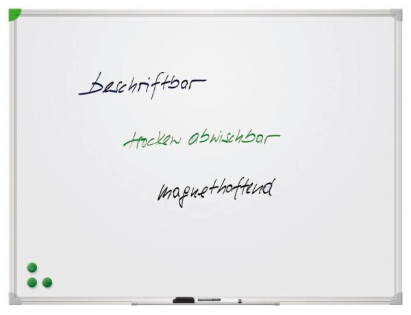 FRANKEN Whiteboard U-Act!Line® 90,0 x 60,0 cm weiß emaillierter Stahl