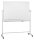 FRANKEN mobiles Whiteboard 220,0 x 120,0 cm weiß emaillierter Stahl