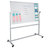 FRANKEN Mobiles Whiteboard U-Act!Line® 150,0 x 100,0 cm weiß lackierter Stahl