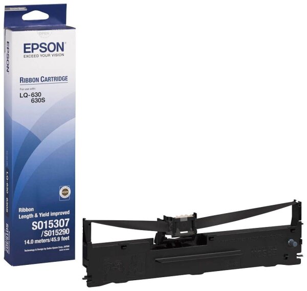 EPSON S015307 schwarz Farbband, 1 St.