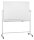 FRANKEN mobiles Whiteboard 200,0 x 100,0 cm weiß emaillierter Stahl