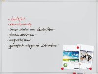 FRANKEN Whiteboard X-tra!Line SC3105 180,0 x 120,0 cm weiß lackierter Stahl
