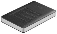 verbatim Store n Go Secure Portable 1 TB externe HDD-Festplatte schwarz, silbe