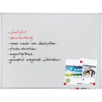 FRANKEN Whiteboard X-tra!Line SC3202 90,0 x 60,0 cm weiß emaillierter Stahl
