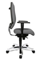 Topstar Bürostuhl Body Balance S30, SI99T23 Stoff grau, Gestell alu
