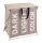 WENKO Wäschesortierer Trio Top taupe