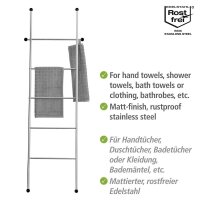 WENKO Handtuchhalter Vita silber