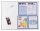 FRANKEN Whiteboard ECO 200,0 x 100,0 cm weiß emaillierter Stahl