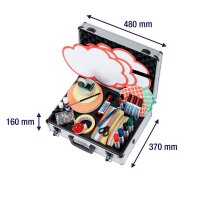FRANKEN Moderationskoffer PROFI UMK 2.567 Teile