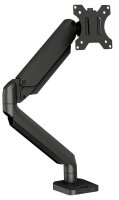 Fellowes Monitor-Halterung Platinum Series 8043301 schwarz für 1 Monitor, Tischklemme, Tischbohrung