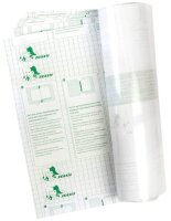 JOLLY Bucheinbandfolie selbstklebend transparent 37,5 cm...
