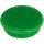 FRANKEN Haftmagnet Magnete grün, Kunststoff Ø 1,27 cm, 10 St.