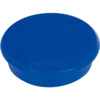 FRANKEN Haftmagnet Magnete blau, Kunststoff Ø 1,27...