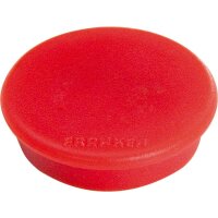 FRANKEN Haftmagnet Magnete rot, Kunststoff Ø 2,4 x...